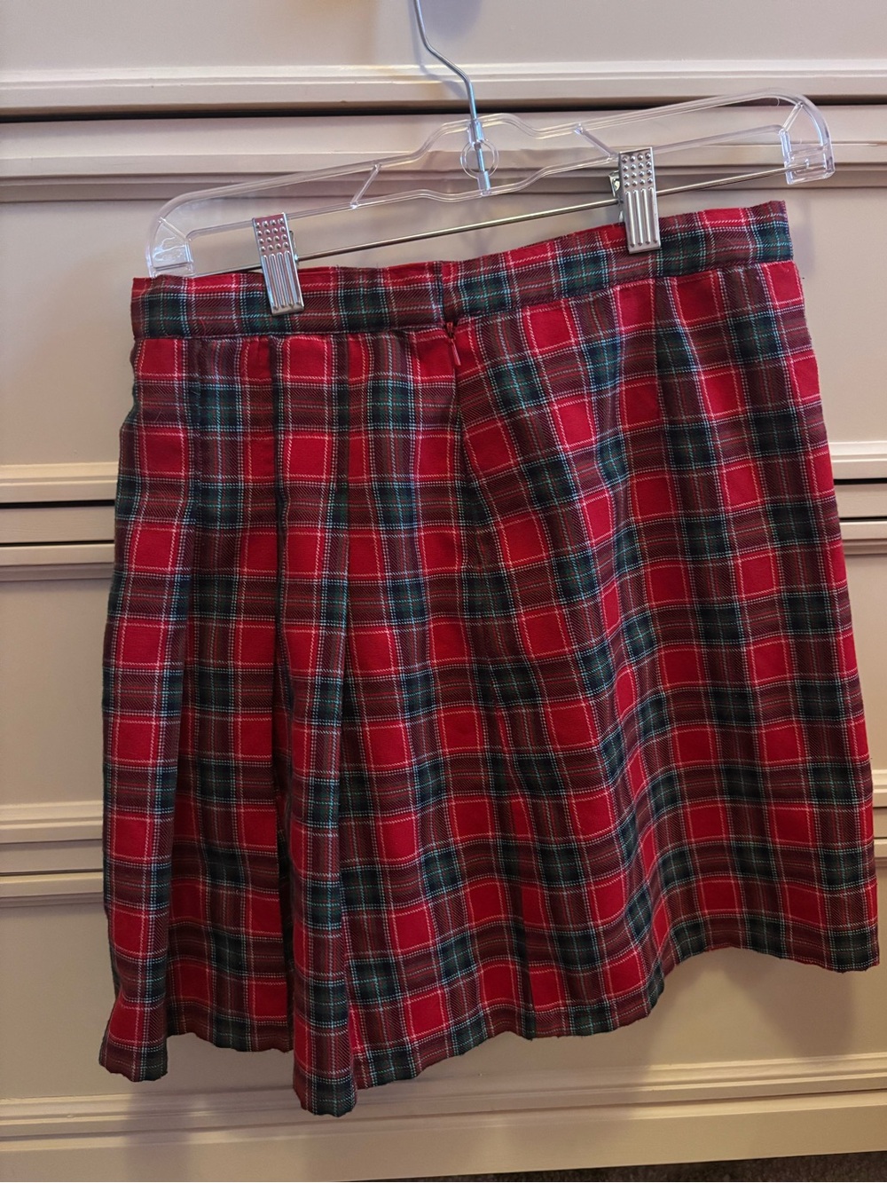 Duck Head Red & Green Tartan Circle Skirt - Picture 6 of 10